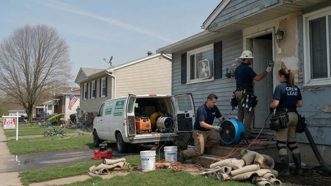 Flood Cleanup in West Roxbury, MA near me